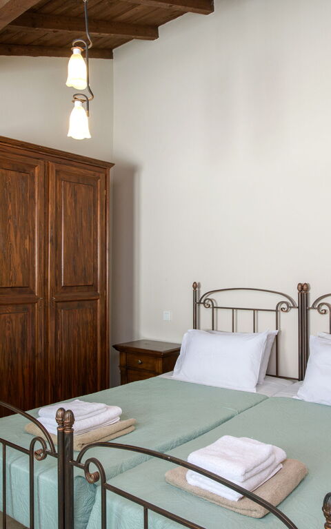 Villa Moyria: Camera da letto