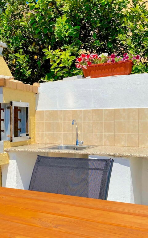 Villa Dinos: all'aperto, Balcone / Terrazza / Patio