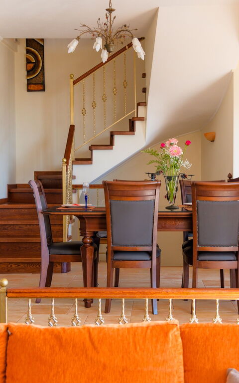 Villa Dinos: Sala da pranzo