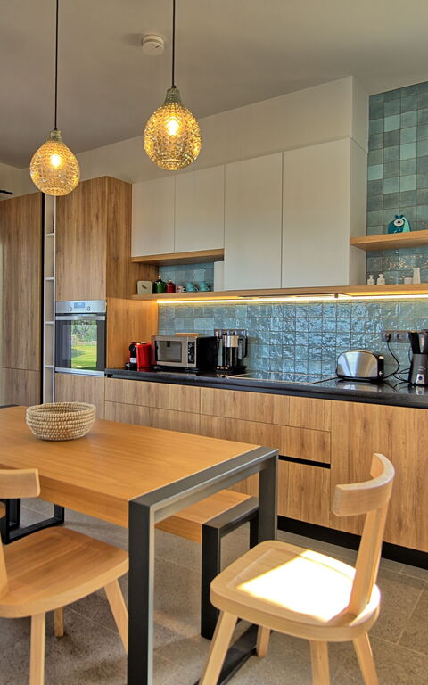 Villa Ebellina: Cucina, Sala da pranzo