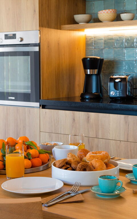 Villa Ebellina: Cucina, Sala da pranzo