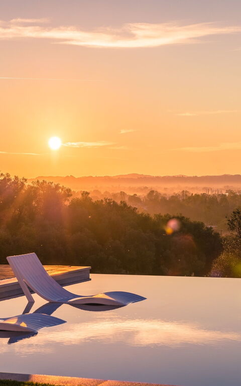 Villa Ebellina: Piscina, Vista Panoramica