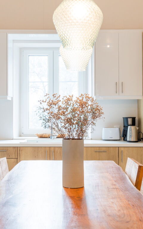 Villa Jacaranda: Cucina, Sala da pranzo