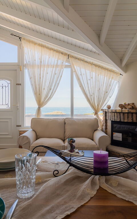 Beach Villa Athanasia: Soggiorno