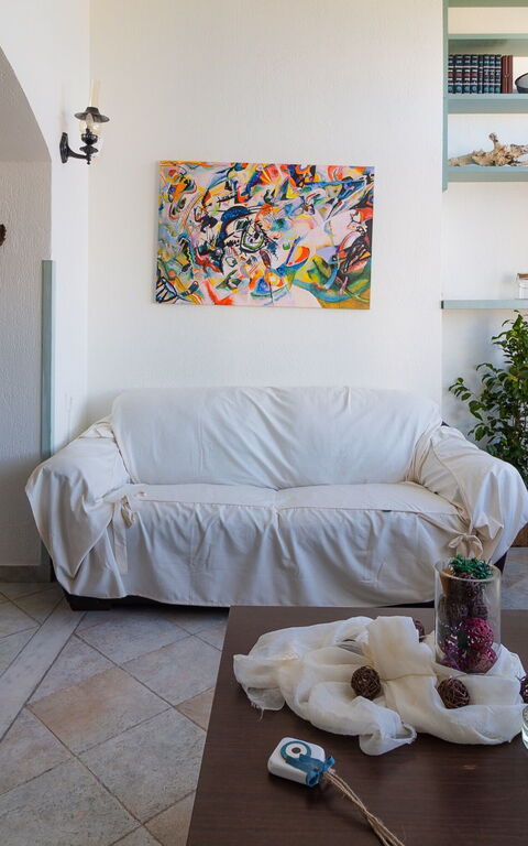 Beach Villa Athanasia: Soggiorno