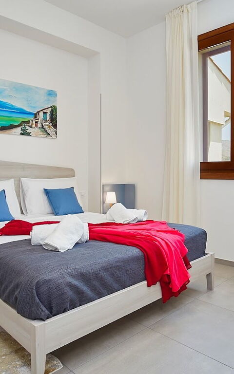 Villa Etesiae: Camera da letto