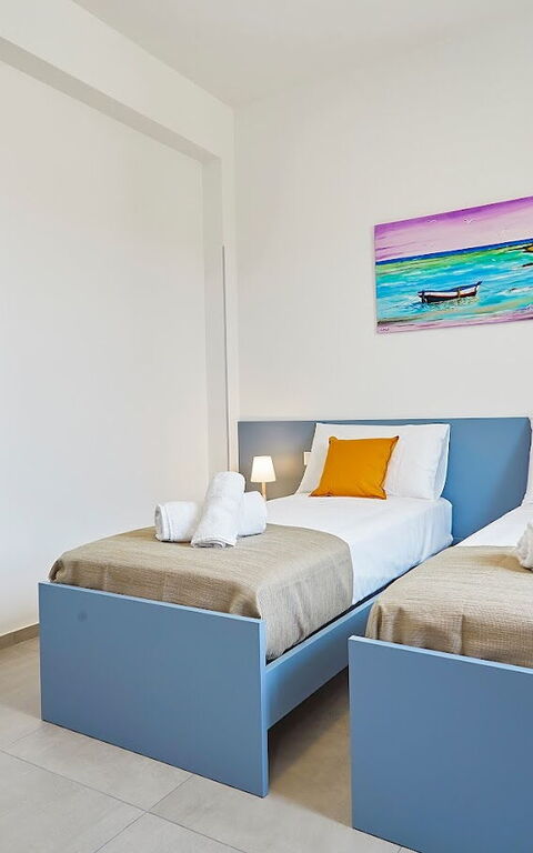 Villa Etesiae: Camera da letto