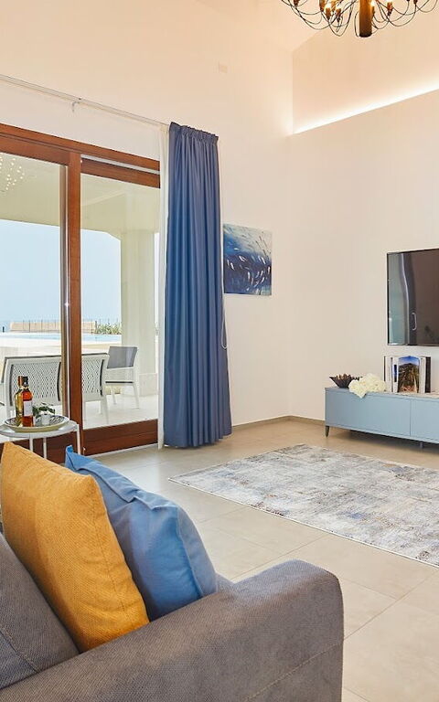 Villa Etesiae: Soggiorno