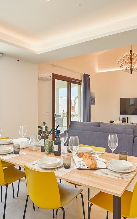 Villa Etesiae: Sala da pranzo