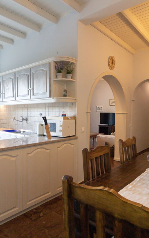 Villa Dimitris: Cucina, Sala da pranzo