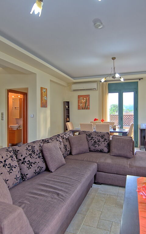 Villa Koules: Soggiorno