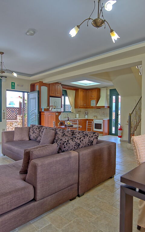 Villa Koules: Soggiorno