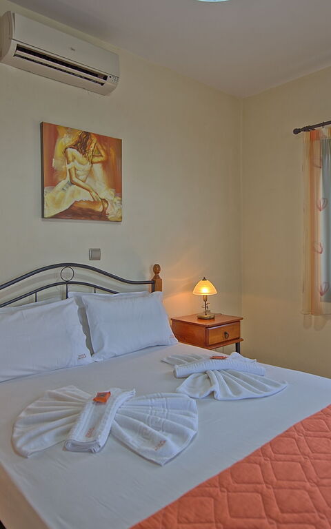 Villa Koules: Camera da letto