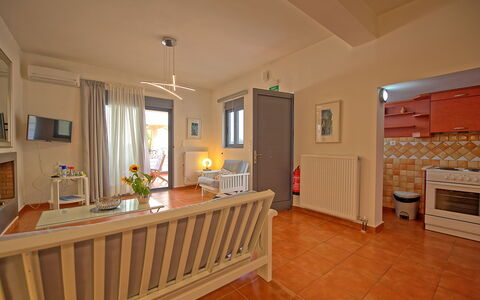 Alloggio Kastellina: Cucina, Soggiorno