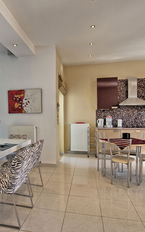 Beach Villa Christina: Cucina, Sala da pranzo