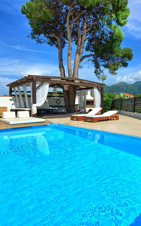 Beach Villa Christina: Piscina