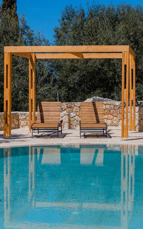 Villa Prokimea: all'aperto, Estate, Piscina