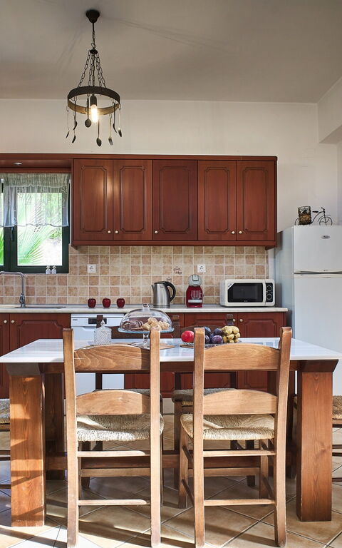 Villa Elia: Cucina, Sala da pranzo