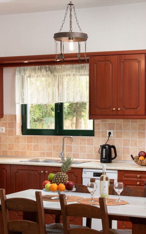 Villa Elia: Cucina, Sala da pranzo