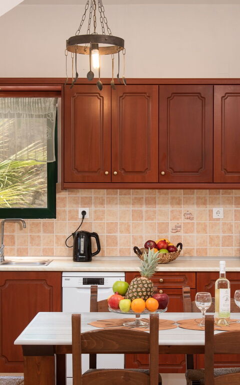 Villa Elia: Cucina, Sala da pranzo