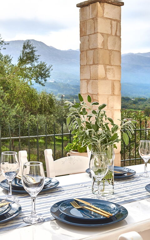 Villa Elia: all'aperto