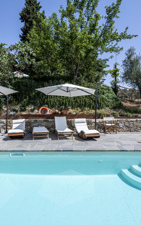 San Guido: all'aperto, Piscina