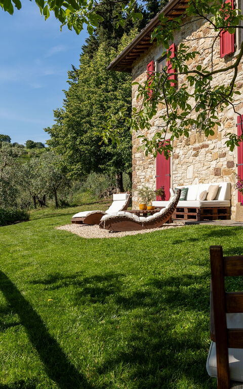 San Guido: all'aperto, Giardino