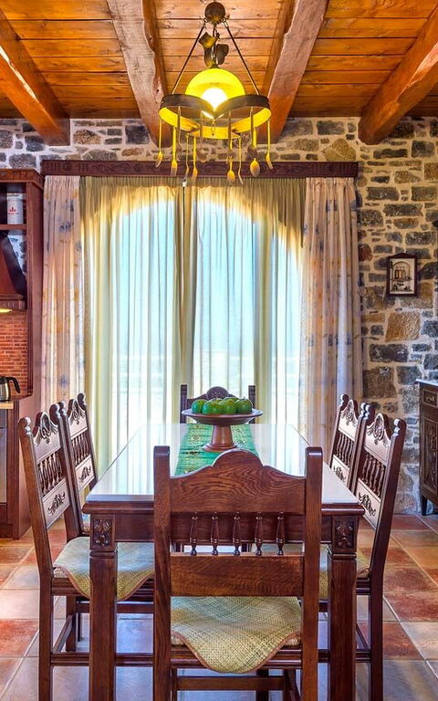 Villa Antina: Cucina, Sala da pranzo