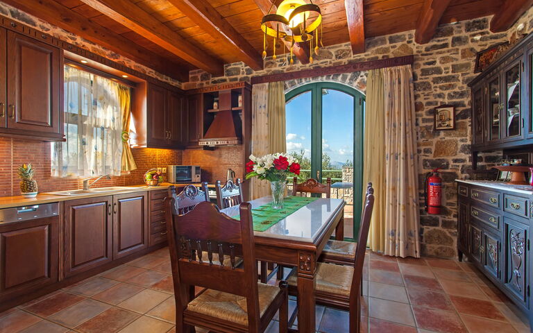 Villa Antina: Cucina, Sala da pranzo
