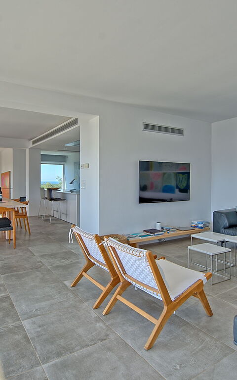 Villa Bluewhite: Soggiorno