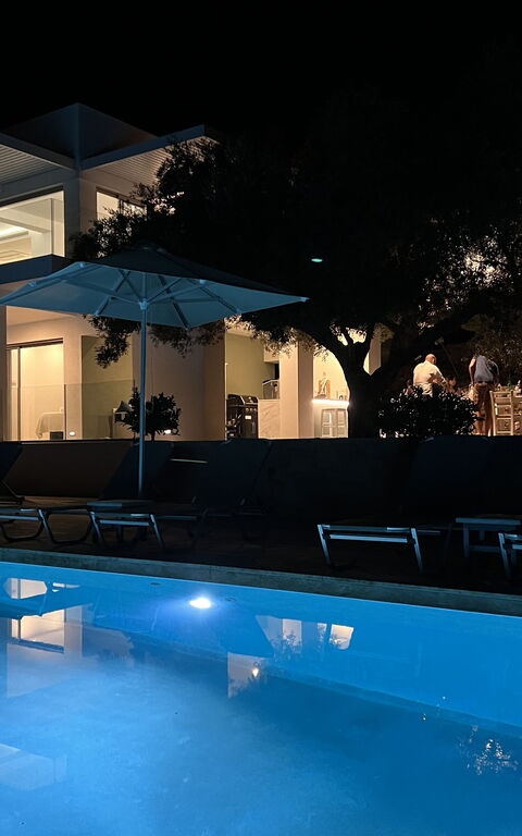 Villa Bluewhite: all'aperto