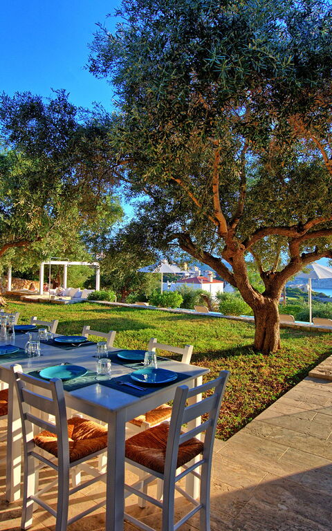 Villa Bluewhite: all'aperto, Estate, Giardino, Piscina, Vista Panoramica