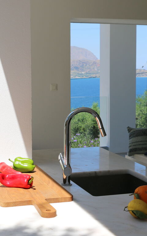 Villa Bluewhite: all'aperto, Balcone / Terrazza / Patio, Cucina