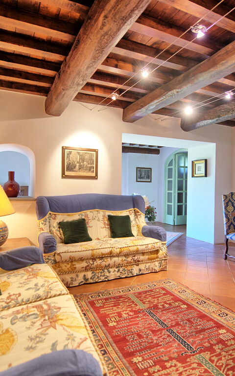 Villa Paneretta: Sala da pranzo, Soggiorno