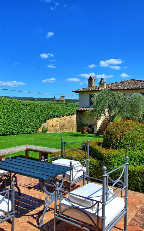 Villa Paneretta: Estate, Esterni, Giardino