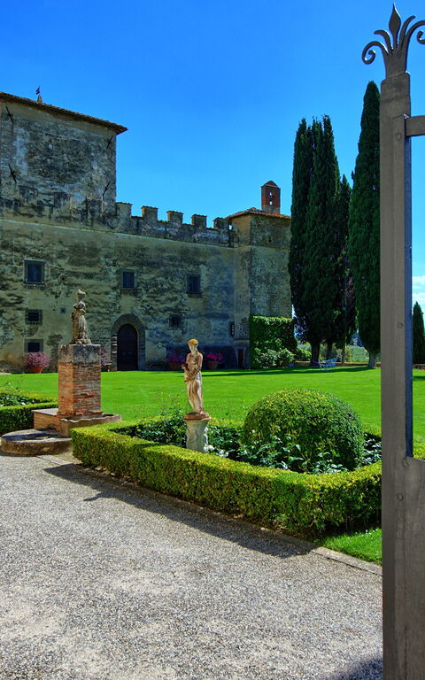 Villa Paneretta: all'aperto, Estate