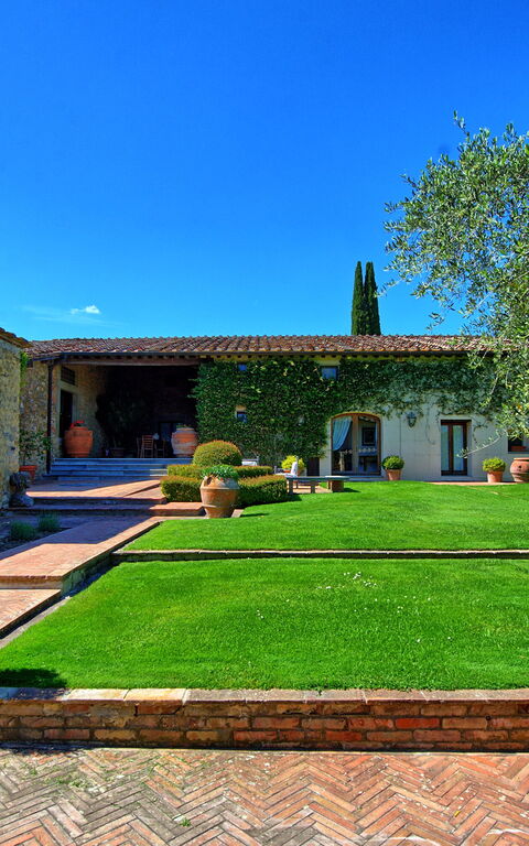 Villa Paneretta: Estate, Esterni, Giardino