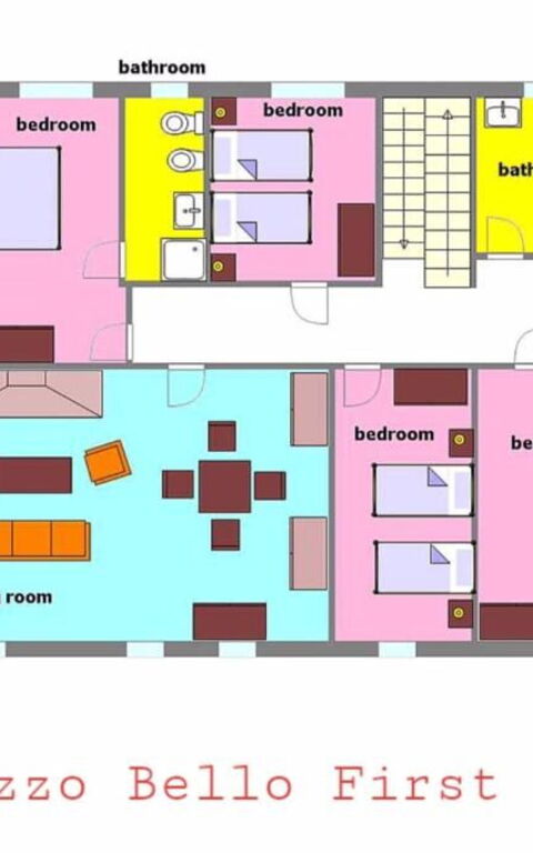 Palazzo Bello: Planimetria