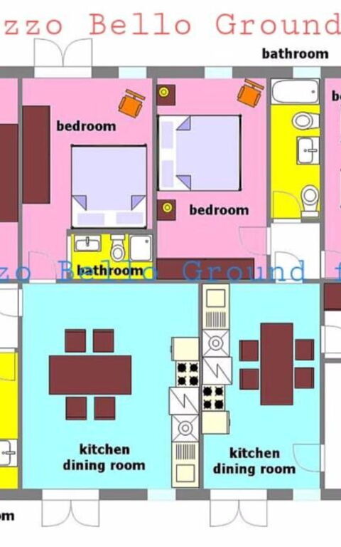 Palazzo Bello: Planimetria