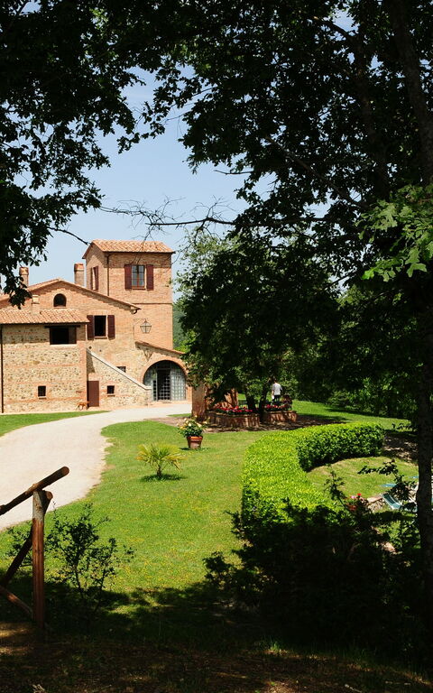 Casale Chieteno: Giardino, Vista Panoramica