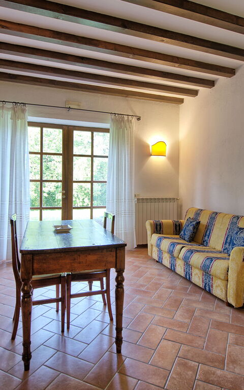 Casale Chieteno: Cucina, Soggiorno