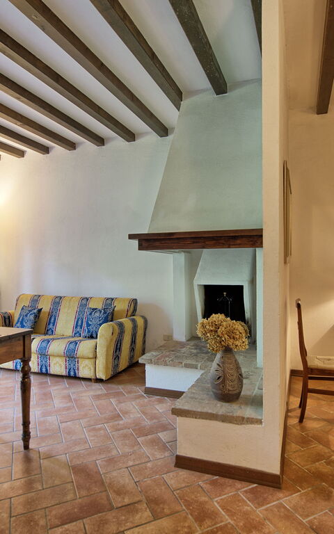 Casale Chieteno: Camera da letto, Soggiorno