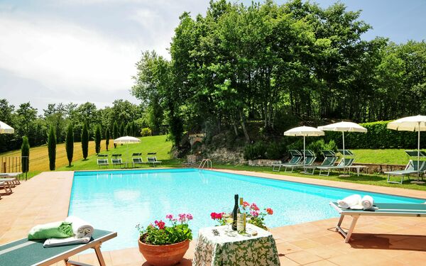 Casale Chieteno: all'aperto, Estate, Piscina