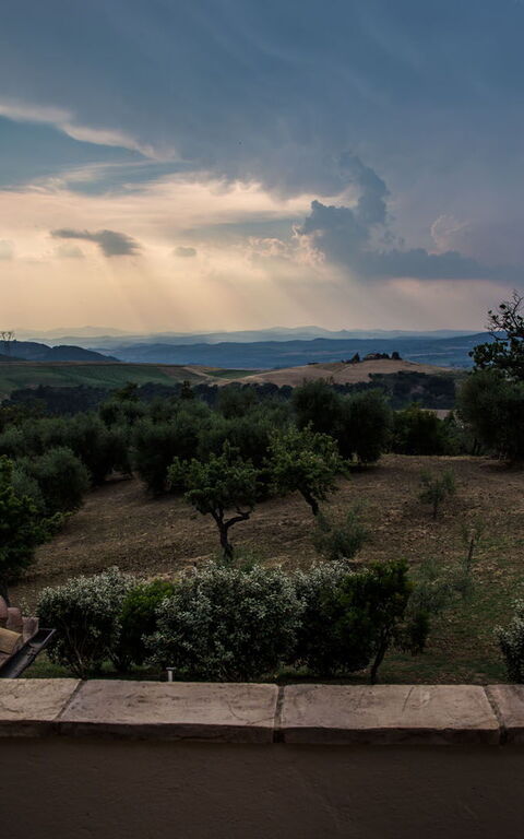 Villa Chiugi: all'aperto, Balcone / Terrazza / Patio, Vista Panoramica
