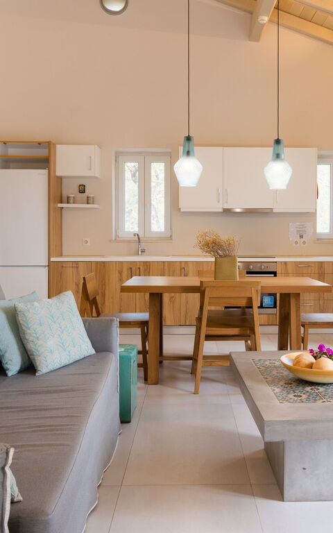 Villa Yaisemi: Cucina, Soggiorno