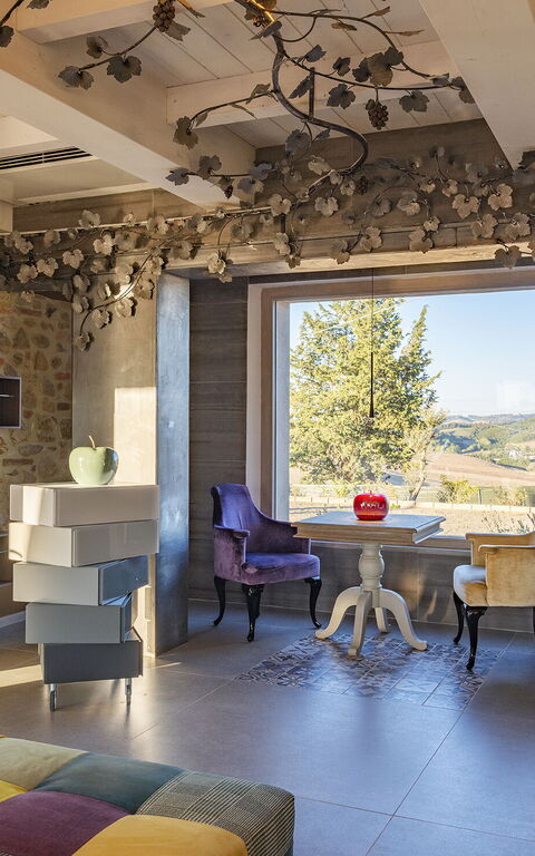 Villa Campana: Soggiorno