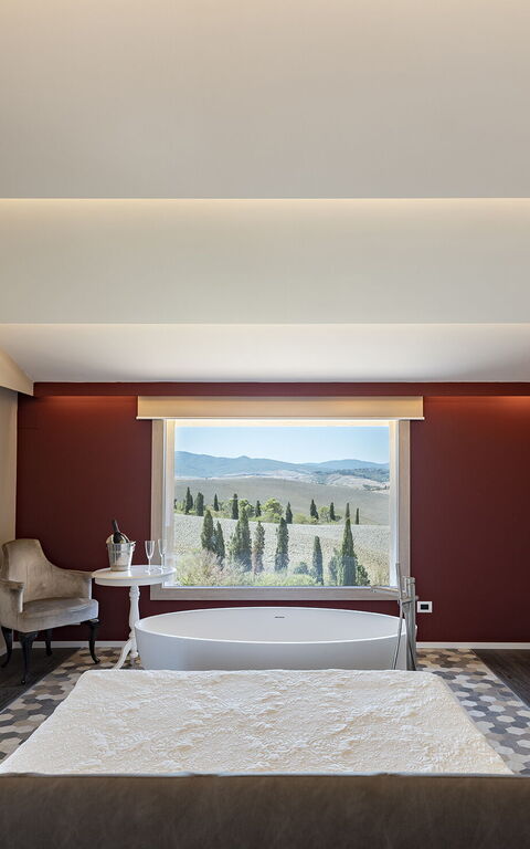 Villa Campana: Camera da letto