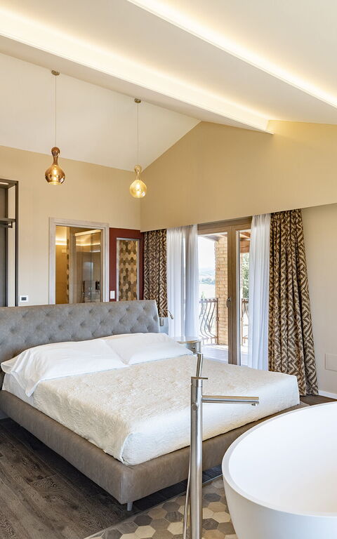 Villa Campana: Camera da letto