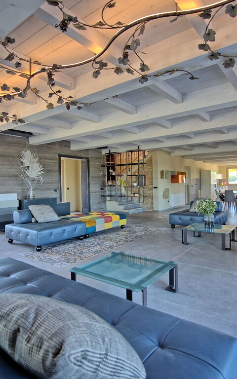 Villa Campana: Soggiorno