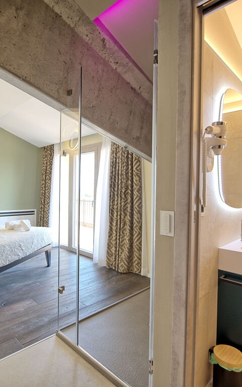 Villa Campana: Bagno, Camera da letto